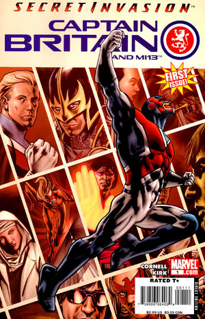 Cover Captain Britain and Mi:13 #1
